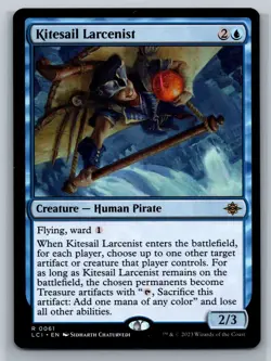 Kitesail Larcenist LCI MTG 61 RARE M/NM - Image 1