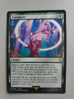 MTG Transpose Commander: Final Fantasy Regular Rare - Image 1