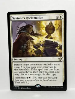 Sevinne's Reclamation Commander: Secrets of Strixhaven Regular💎 - Image 1