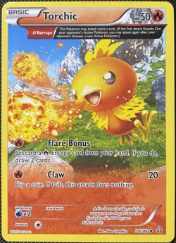Torchic (Omega) 26/160 XY - Primal Clash Regular - Pokemon Card - Image 1