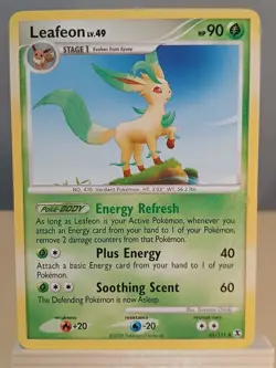 Leafeon Rising Rivals Pokemon TCG 45/111 Platinum LP - Image 1