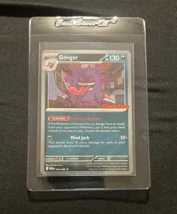 Gengar 050/088 Gamestop Stamped Promo English Pokemon TCG Perfect Order NM - Image 1