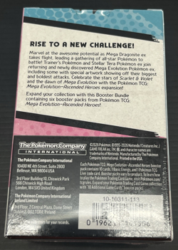POKEMON TCG Ascended Heroes Booster Bundle SEALED UNOPENED IN-HAND PROSHIPPER - Image 2