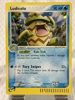 Ludicolo Holo Black Star Promo Pokemon TCG 2004 #020 - Image 1