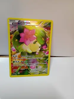 Shaymin XY115 - Holo XY Promo Pokemon NM NO DMG From pack to sleeve - Image 1