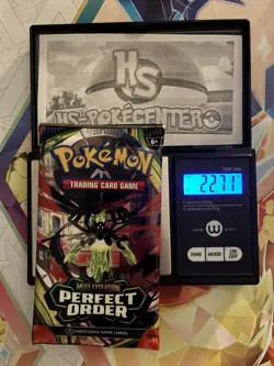 VERY HEAVY! 🔥22.71g Pokemon TCG Perfect Order Booster Pack Factory Sealed ✅ - Image 1