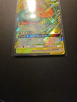 Pokemon TCG Venusaur & Snivy GX 1/236 Ultra Rare Cosmic Eclipse (Tag Team) - Image 2