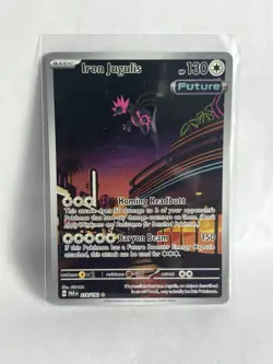 Iron Jugulis Illustration Rare 216/182 Paradox Rift Pokemon TCG - Image 1