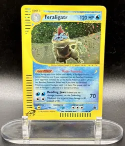 Feraligatr 12/165 Holo Pokemon Expedition 2002 Wotc Vintage MP/LP - Image 2