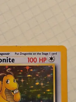 Pokemon TCG Dragonite Fossil 4/62 Holo Rare MP - Image 4