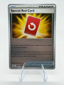 Special Red Card 082/086 Reverse Holo - Pokemon TCG CRI Chaos Rising English - Image 1