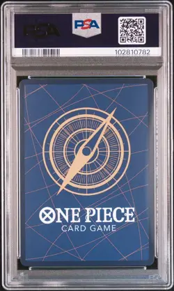 PSA10 Dracule Mihawk SR Parallel OP01-070 One Piece Card Japanese - Image 3