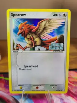Spearow 61/100 Pokemon Crystal Guardians Stamped Reverse Holo - Image 1