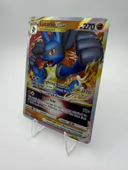 Pokemon TCG Lucario VSTAR SWSH214 Sword & Shield Holo Promo NM - Image 3