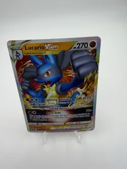Pokemon TCG Lucario VSTAR SWSH214 Sword & Shield Holo Promo NM - Image 4