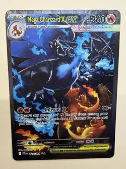 Pokemon Mega Charizard X ex SIR 125/094 - Phantasmal Flames Excellent ENGLISH - Image 1