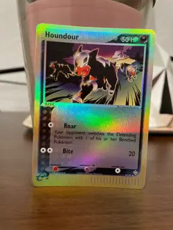 Pokemon TCG Houndour Reverse Holo 59/97 EX Dragon Rare Card 2003 - Image 1