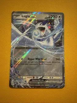 Lugia Ex #82 131 Pokemon Prismatic Evolutions HP 220 Holo Full NM - Image 1