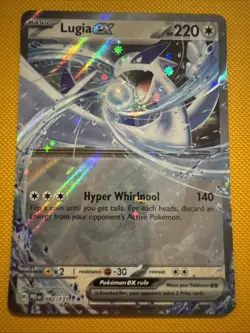 Lugia Ex #82 131 Pokemon Prismatic Evolutions HP 220 Holo Full NM - Image 2