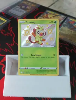 Grookey SV004/SV122 Shiny Rare Shining Fates Shiny Vault Pokemon Near Mint👀🦶🏼 - Image 1