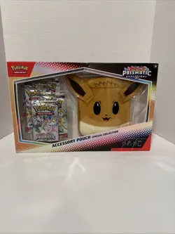 Pokemon TCG Prismatic Evolutions Accessory Pouch Special Collection. See Picture - Image 4