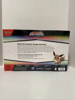 Pokemon TCG Prismatic Evolutions Accessory Pouch Special Collection. See Picture - Image 5