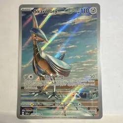 The Pokemon Company Skarmory 209/191 SV08 Surging Sparks Illustration Rare Holo - Image 1