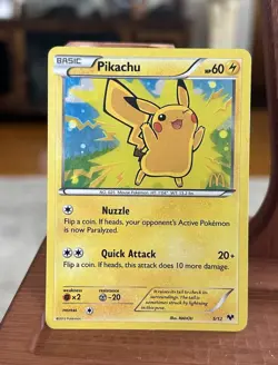 Pokemon Card McDonald's Promo 2013 Pikachu 5/12 Promo Holo - Image 2