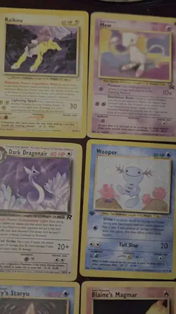 Pokemon VINTAGE WOTC 1st Edition With Extras Lot - Image 2