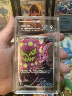 Pokemon Cynthia's Spiritomb Mega Dream Art Rare Japanese 208/193 TAG 9 Mint - Image 4