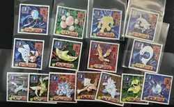 Pokemon Amada Sticker Lot 1997 6 - Image 1
