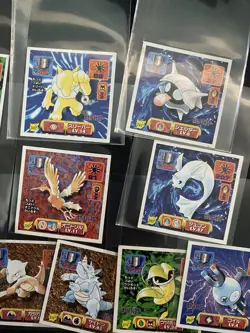 Pokemon Amada Sticker Lot 1997 6 - Image 3