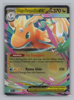 Mega Dragonite ex - Holo 152/217 ME: Ascended Heroes Pokemon TCG NM - Image 1