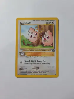 Igglybuff 36/53 Wotc Promo Regular Pokemon Vintage Mp - Image 1