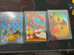 Japanese Prism Vending Stickers Pocket Monsters Lot Pokemon Charizard Bandai - Image 1