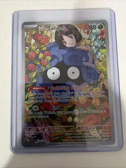 Erika's Tangela 218/217 Ascended Heroes Illustration Rare Pokemon TCG NM - Image 1