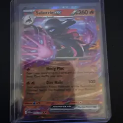 2026 Pokemon Perfect Me03: Order Salazzle ex 016/088 Holo Double Rare Near Mint - Image 2
