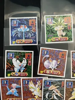 Pokemon Amada Sticker Lot 1997 5 - Image 2