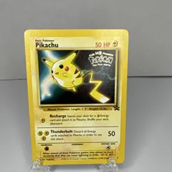 NM Pokemon TCG Pikachu 04/53 Wotc Promo WB Movie Basic Regular English clean - Image 1
