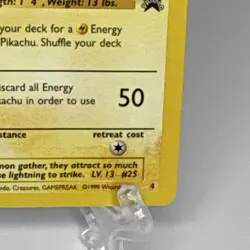 NM Pokemon TCG Pikachu 04/53 Wotc Promo WB Movie Basic Regular English clean - Image 4