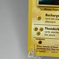 NM Pokemon TCG Pikachu 04/53 Wotc Promo WB Movie Basic Regular English clean - Image 5