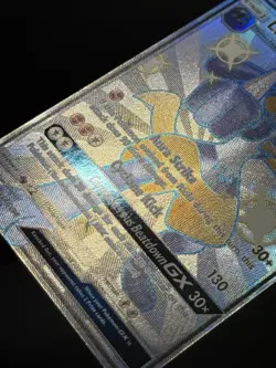 Lucario GX Sv64/Sv94 SM Hidden Fates Shiny Holo Rare Pokemon Card MP - Image 5
