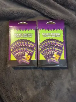 2 Boxes - Pokemon Trick or Trade Booster Pack Set - 15 Packs NEW! - Image 2