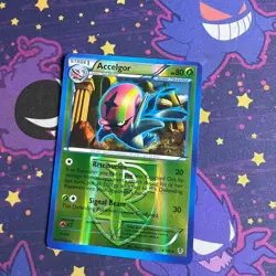 Pokemon x1 Accelgor (Team Plasma) (Reverse Holo 8/101) LP - Image 1