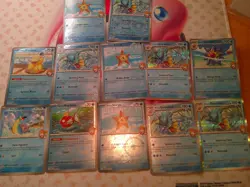 Pokemon TCG Pokemon Misty's Card Lot, Gyarados, Psyduck, Lapras, Magikarp - Image 1