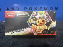Pokemon Prismatic Evolutions Suprise Box - New Factory Sealed Stamped Promo - Image 2