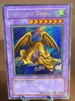 Thousand Dragon MRD-143 Unlimited LP Yu-Gi-Oh Fusion Monster - Image 1