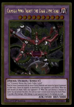 Crimson Nova Trinity the Dark Cubic Lord Dark Side: Gold Edition MVP1-ENG40 LP - Image 1