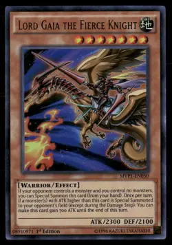 Lord Gaia the Fierce Knight The Dark Side of Dimensions Movie Pack MVP1-EN050 LP - Image 1