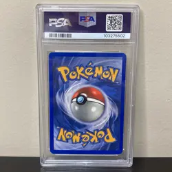 1999 Pokemon TCG Zapdos Base Set Holo Rare Card 16/102 EX PSA 5 - Image 2